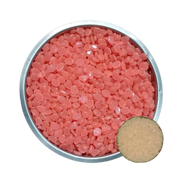 Glow-in-the-Dark Stenar, 50 st små Glow-in-the-Dark Stenar pink I