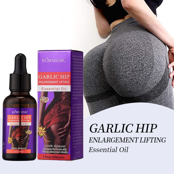 Vitlök Glute Massage Kroppsolja för närande vård