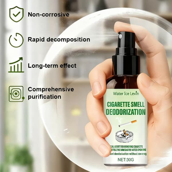 Mynte Deodoriserende Spray mod Røg og Muggen Lugt, 30g