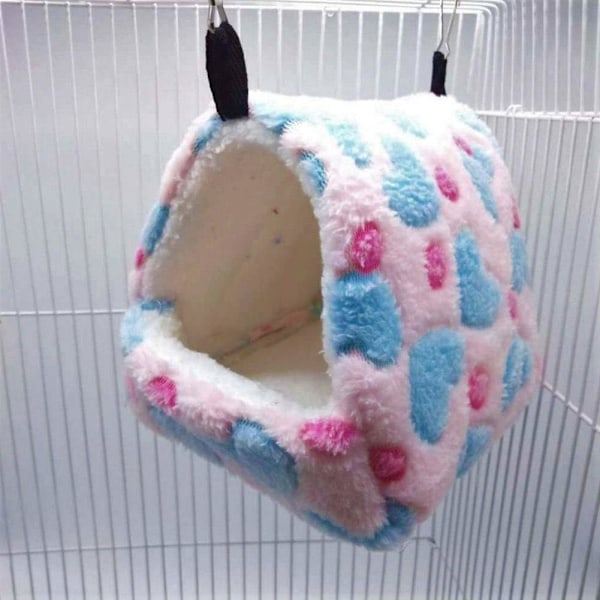 Hängmatta Frettilin Kanin Marsvin Råtta Hamster Möss Värmare AU Säng Pink M