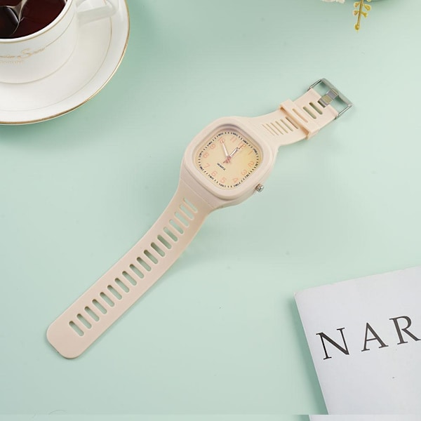 Stilren Kvarts Armbandsur för Kvinnor Lyxigt och Trendigt Timep  white  one size