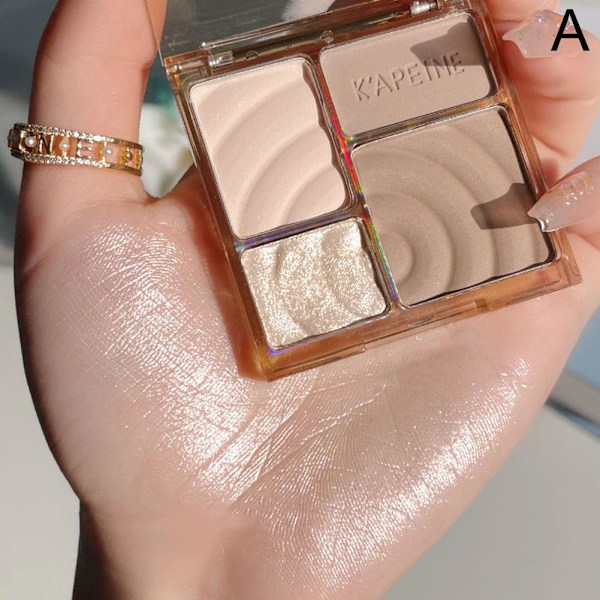 Kontureringspalett Highlight Konturering Allt-i-ett-palett Z0X1 tree shadow color 1.3g