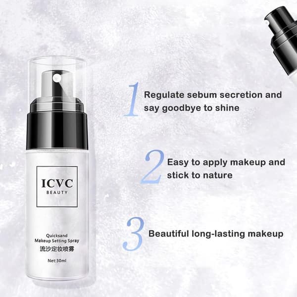 LongLasting Makeup Setting Spray med återfuktande formula 50ml Fixer för ρ F1B2