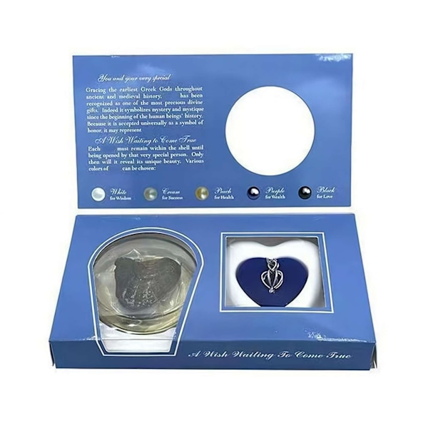 BEATIZ Önskepärlhalsband Kit, Gör-det-själv Halsbandstillverkningskit, Färskva Vacuum bag 10pcs