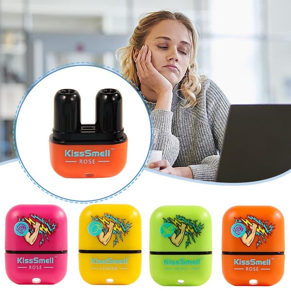 1x Aromaterapi Eterisk Olja Diffuser Näsinhalator S0G4 Valfri F6A7 V7J1 lemon 1