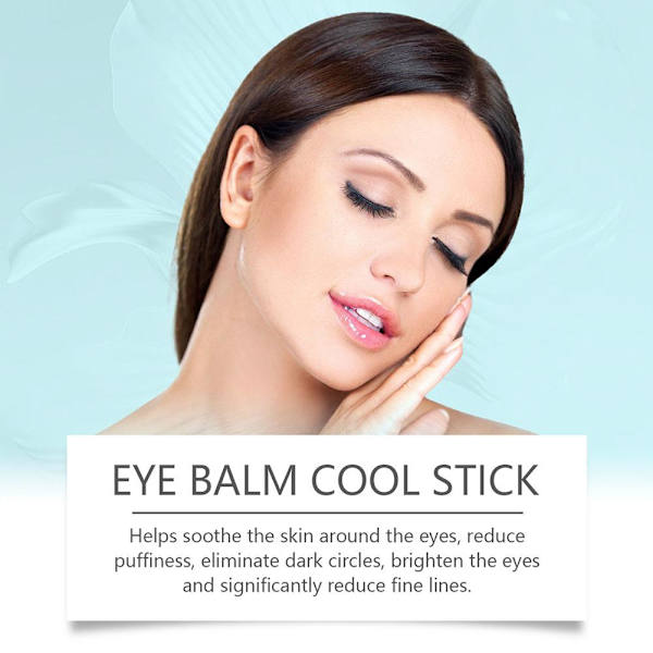 Ögonbalsam Cool Stick Revitalisera Under Ögon Svullnad Ögonmagi Bleknande Vård Mörka Ringar Balsam R9G7