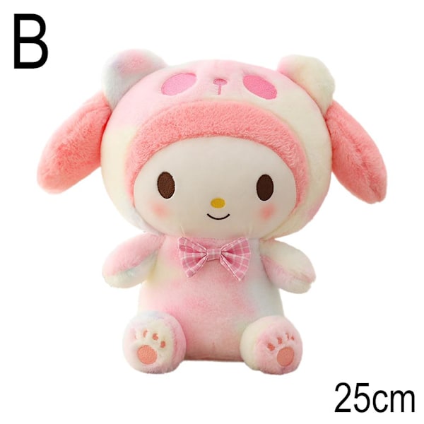 25cm Ny Tie-dye Kurumi Melody Yu Gui Hund Plyschleksaker Dockor Tyg 45cm One-size