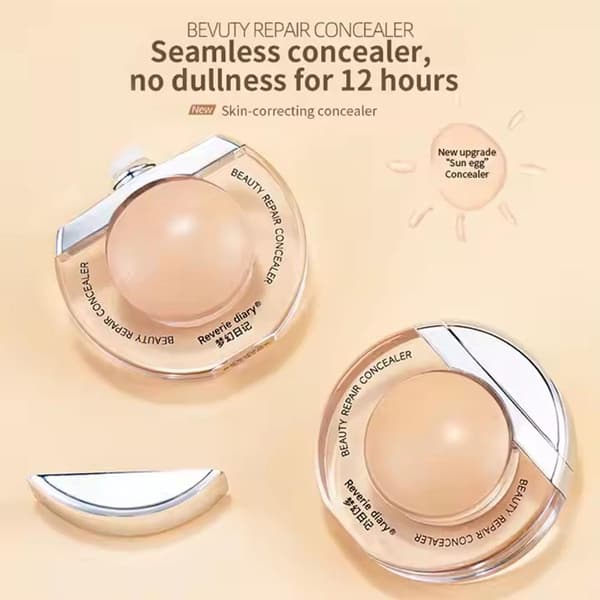 Sun Egg Face Concealer Lättvikt Vattentät Långvarig Concealer Återfuktande S5F8