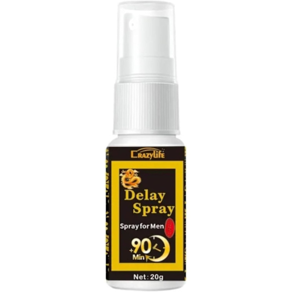 Forsinkelsesspray for menn, 90 minutter, 20g