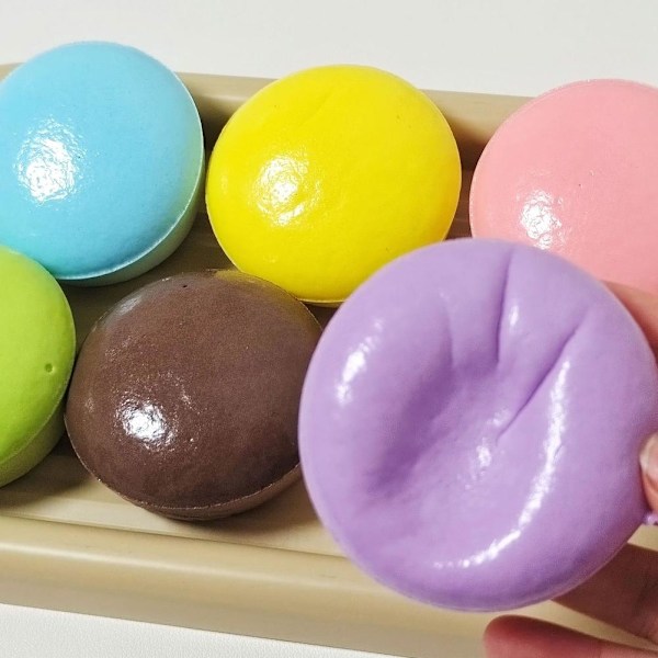 Mjuk Kakpressande Squishy Bröd Leksak Långsam Återhämtning Dekompressionsleksak coffee one-size