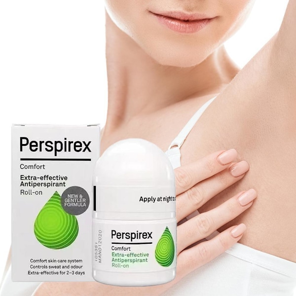 Perspirex Comfort Extra Antiperspirant Roll On Kontroll Svett & Lukt 20M