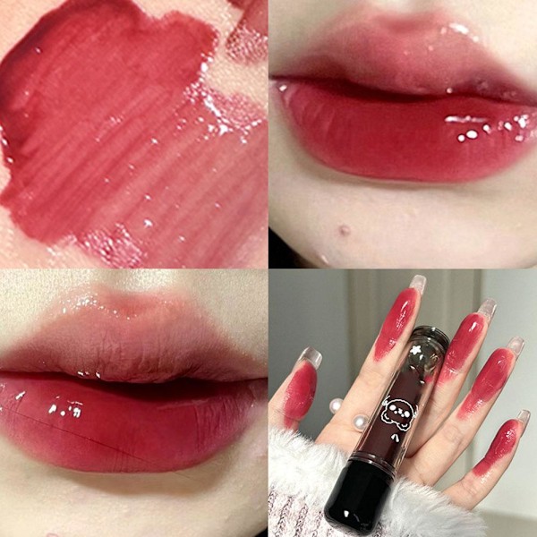 Spegel Lip Glaze Water Gloss Vattentät Långvarig Makeup 06 2.7g