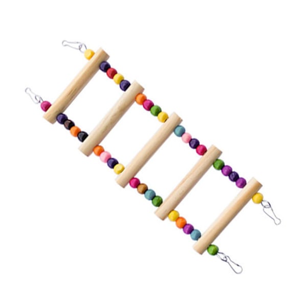 Papegojfågelbur Leksak Burfågel Leksaker Set Leksak Fågelbur Papegoja Leksaker Acc multicolorD D