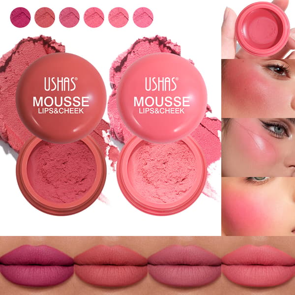 Vandtæt og langtidsholdbar blush UC114 gradient blush