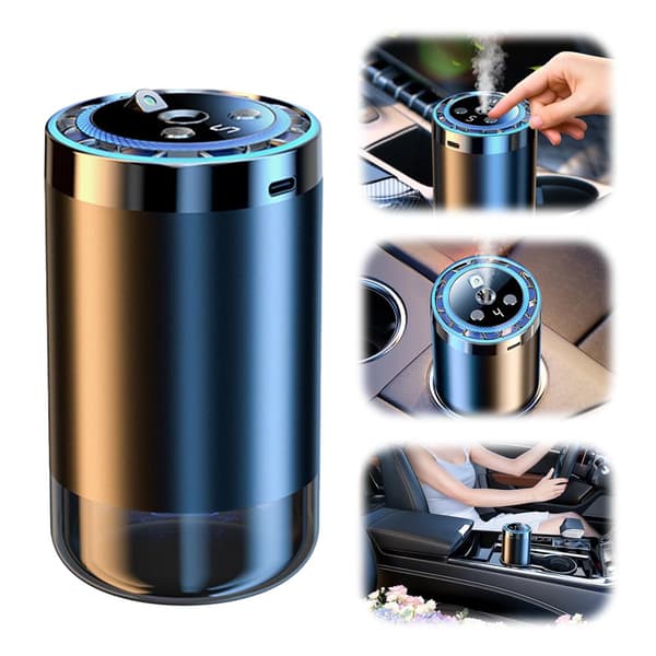 Smart bilparfume luftfrisker diffuser aroma duftmaskine diffuser black A(A)