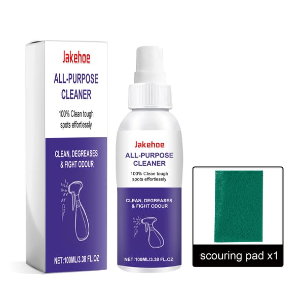 Multifunktionel plet- og rustfjerner spray til køkkenstøv, pletter, kraftigt fedt og rustfjernelse.