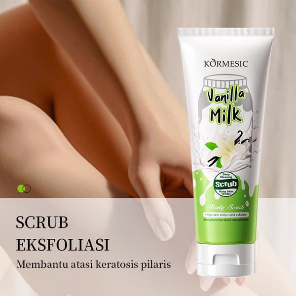 Vaniljemælk Body Scrub Creme
