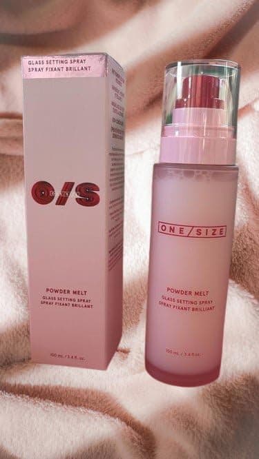 Powder Melt Setting Spray (100 ml / 3,4 oz), Glas