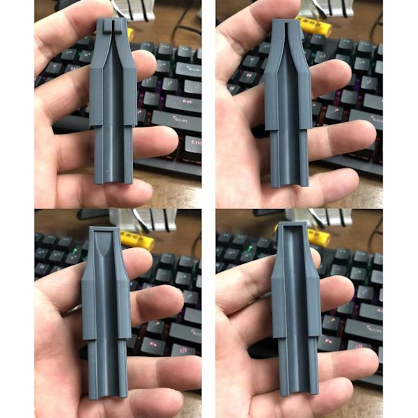 3 stk. øjenbrynspencilspidseredskab med 4 riller Makeup Sharpener Assistant Tool til professionel makeup sharpener