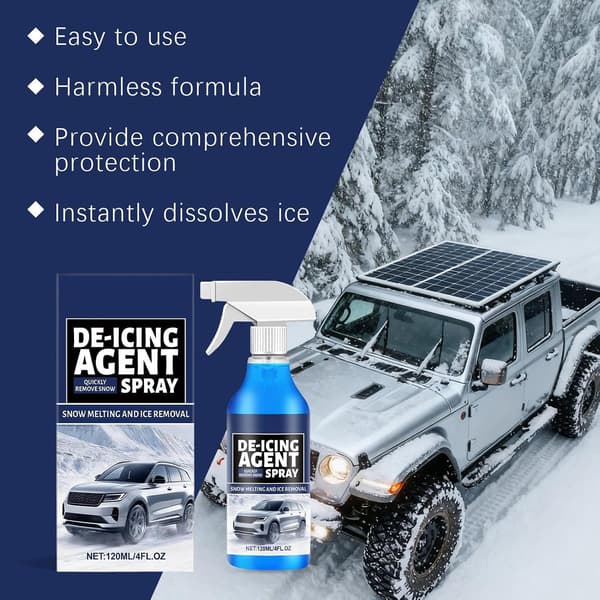 Bilfrontrute-avisingsmiddel 120 ml Isfjerner og Avtiner