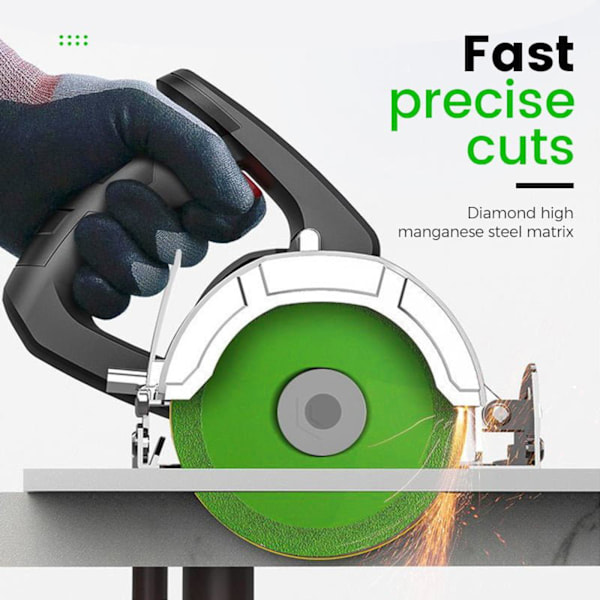 4x Glass Cutting Disc Thin Saw Wheel Ceramic Cutting for Angle G blackA one-size