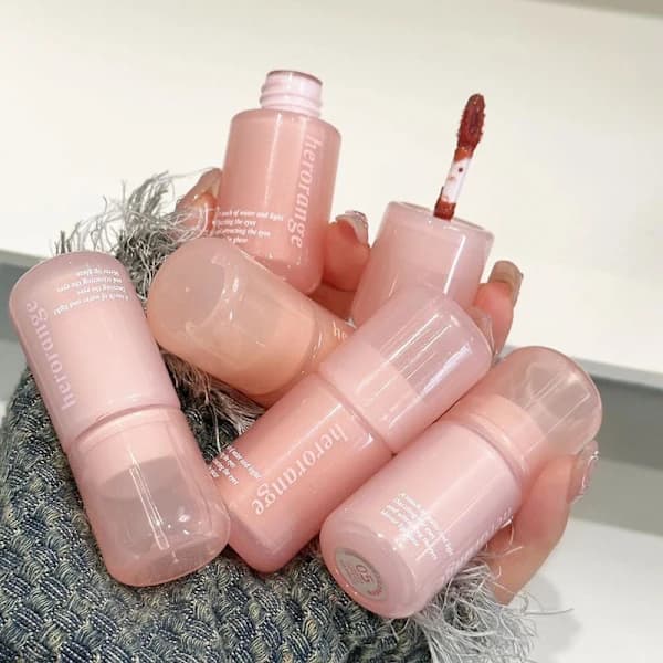 Speil Lip Gloss Vanntett Leppestift Vann Glass Lip Gloss Langvarig A5