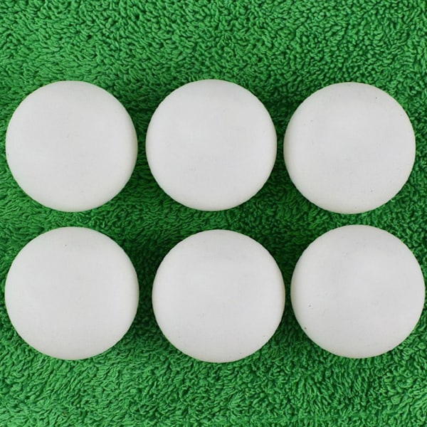 Bordtennisbollar i plast, vita, STORLEK - 40 mm - Grossist- whiteA one-size 10pcs