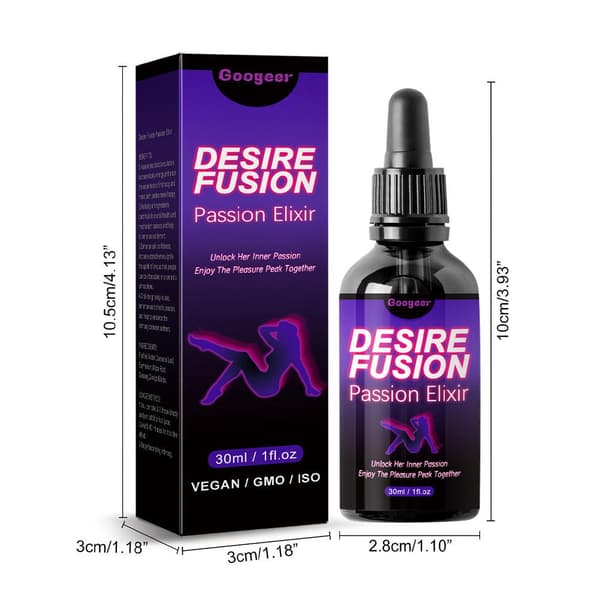 Desire Fusion Passion Elixir Drops Hormonistimulaatio Hypnoottiset Tipat