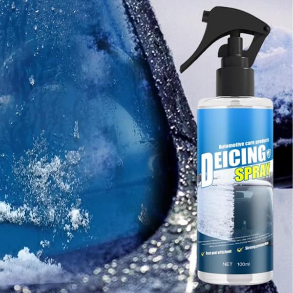Afrimningsspray til forruder 100 ml sne- og isfjerner