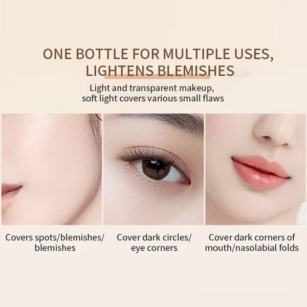 Sun Egg Face Concealer Lättvikt Vattentät Långvarig Concealer Återfuktande S5F8