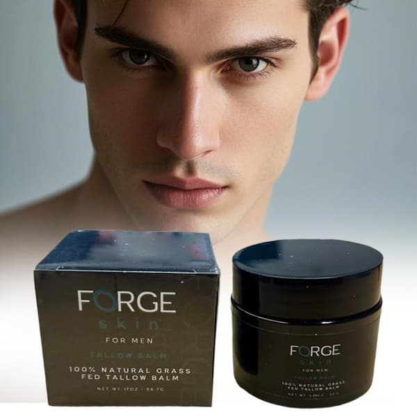 Forge Skin AUTHENTIC Ansigtscreme til Mænd Talg Balsam 2-PAK
