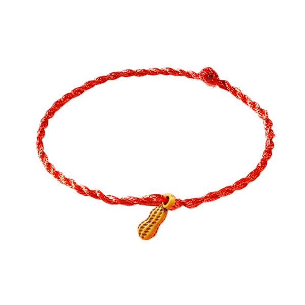 Nyårsgåva Lyckohänder Armband Rött Rep Liten Gåva Armband H One size