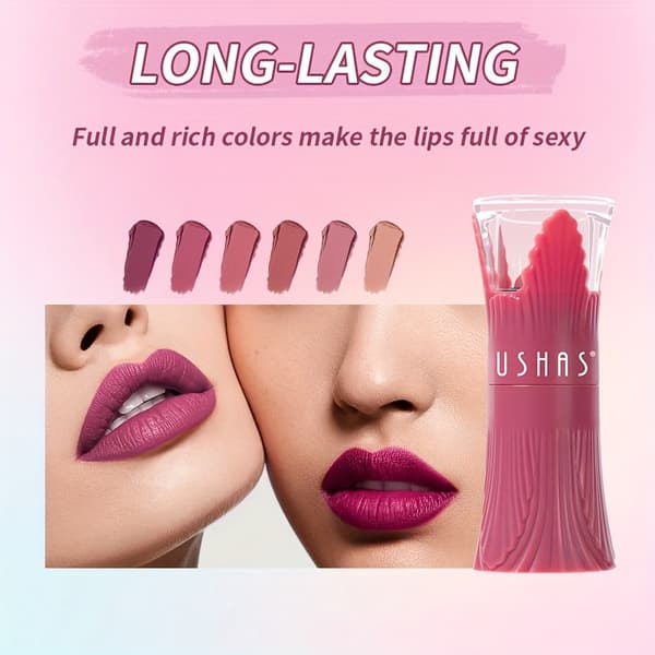 Langvarig, smittefri, vanntett lipgloss/leppefarge LP2292