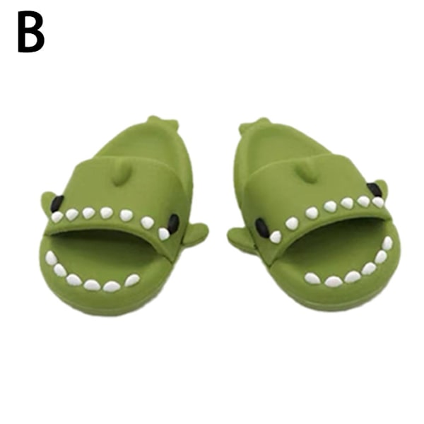 1 Par Mini Hajtofflor Silikon Husdjur Hamster Igelkott Skor Roliga Hajtofflor Avocado Green S
