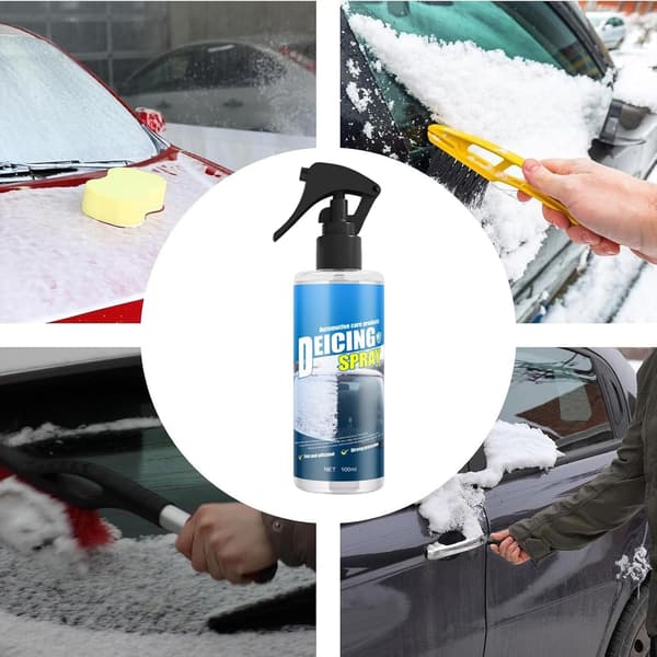 Afrimningsspray til forruder 100 ml sne- og isfjerner