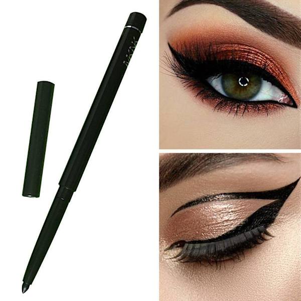 Slim Tips Eyeliner Gelpennor Lätta Att Färga Vattentäta Kladdfria Eyeliner NY Y5B9 black one-size