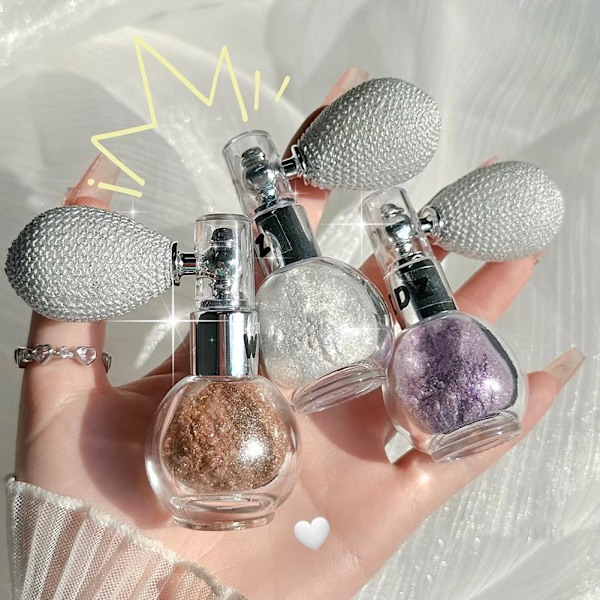 Body Shimmer Highlighters Spray - Hår Nyckelben Hals Glitter Sp 01 #  3.5g