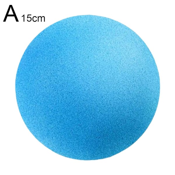 Studsboll Elastisk Tyst Studsboll Tyst Inomhus Basketboll Baby Skumleksak Tyst Lekplats Studs Basketboll Barn Spo blue no.7 24cm