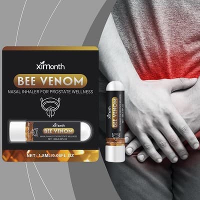 1/3/5x BeeBoom Nesinhalator for Prostatavitalitet Nesinhalatorstift black A