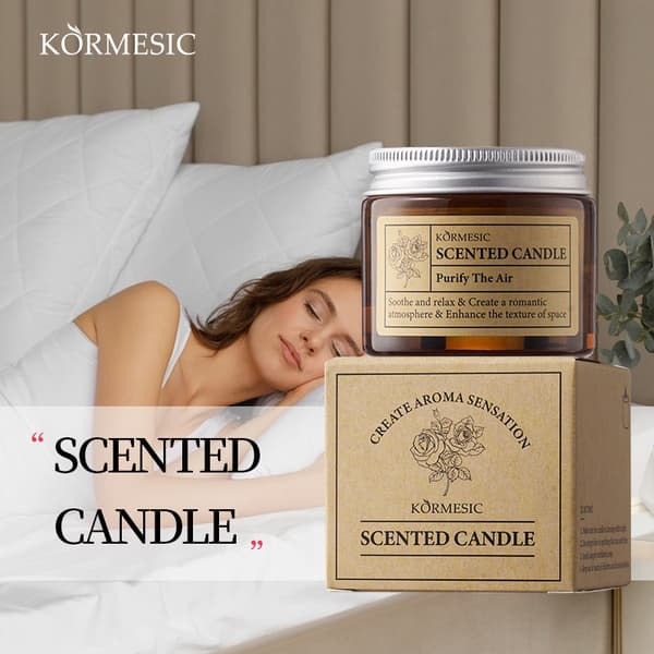 Duftlys med roser - Aromatisk vokslys Rose 50g