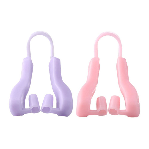 Näslyft Formande Clip Ortopedisk Näsformare MassagerAU purple 1pcs