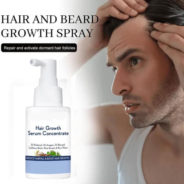 WishCare Hårväxtserumkoncentrat med växtkeratin och risvatten 30 ml 2-
