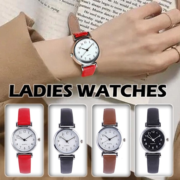 Damklockor Dam Small Quartz Analog Klocka Mode Black One size
