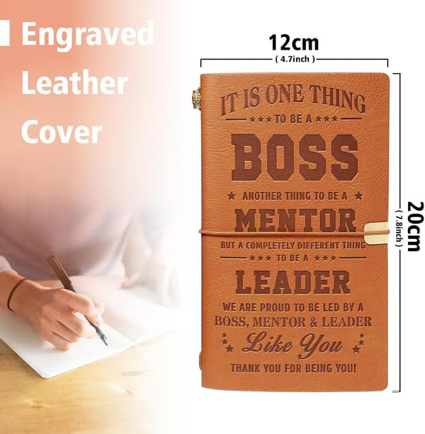 Boss Day-presenter - Graverade journalpresenter till chefer