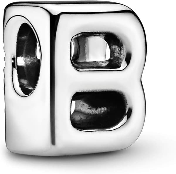 PANDORA Kirjain 925 Sterlinghopea Charm