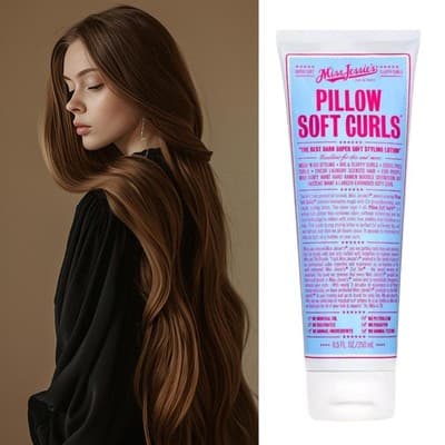 Pillow Soft Curls Blød Hold Hårstyling Creme Lotion 8,5 oz