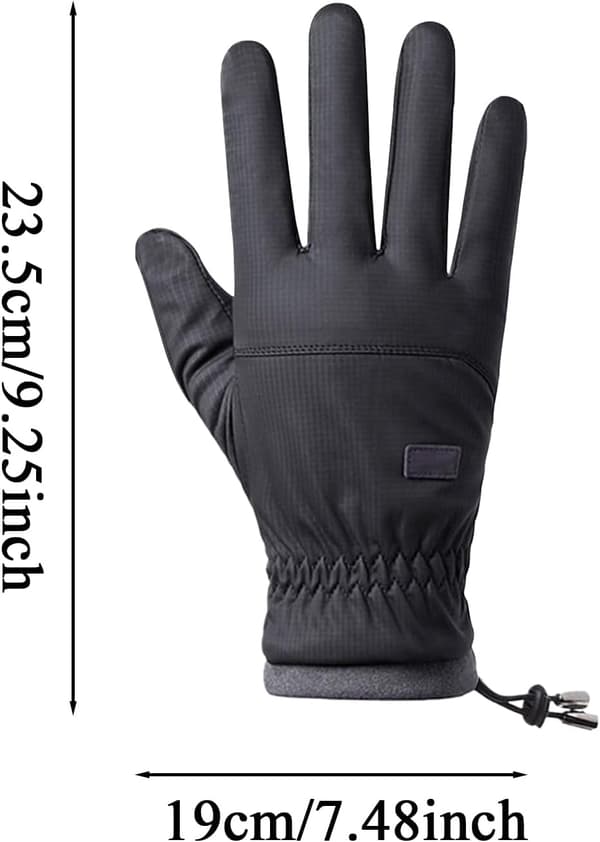 Vinteropvarmede handsker, vinter USB-opvarmede cykelhandsker