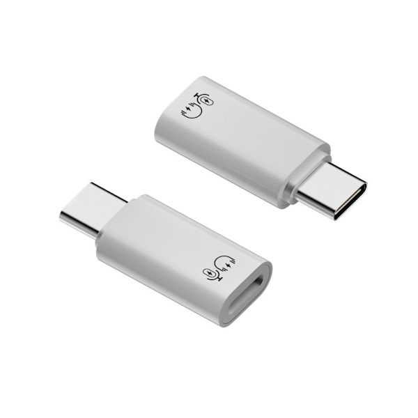 USB Typ C Hona till iOS Hane Adapter för iPhone 14/13/12/11/XR/ C To 8PIN Without rope hole