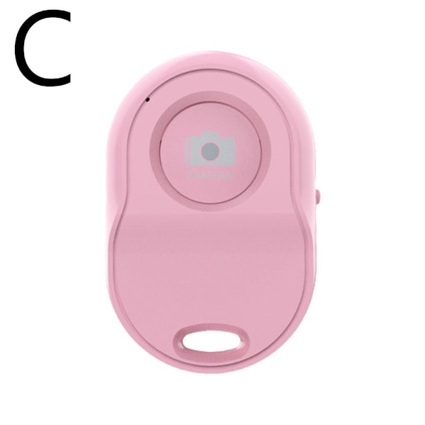 Bluetooth-fjärrkontroll för selfiepinne med knapp för att ta bilder, Monopod Iph Pink 1set