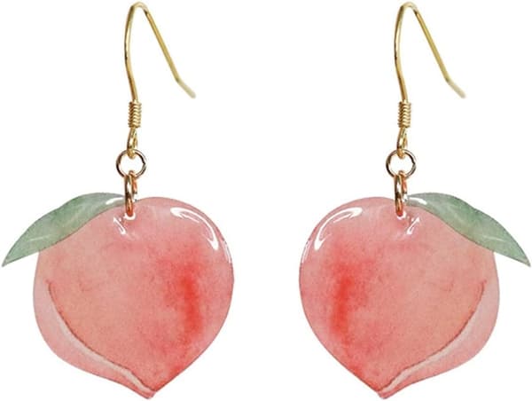 Øreringe/Dameøreringe Trendy Pink Peach Dråbeøreringe til Kvinder Smykker Modeøreringe til Kvinder Piger